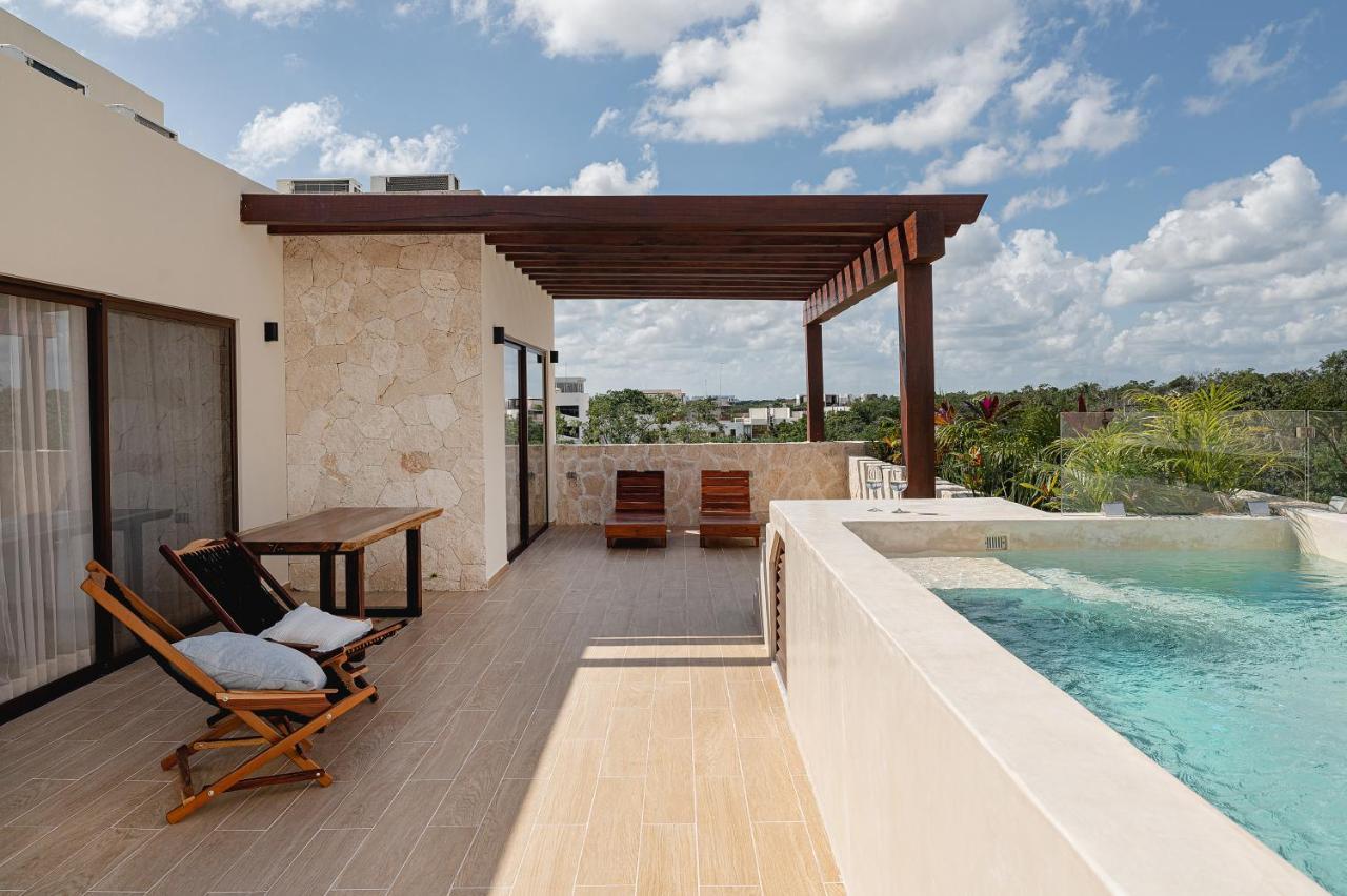 Apartment And Penthouse Blue Luxury Kukulkan Tulum Exterior photo